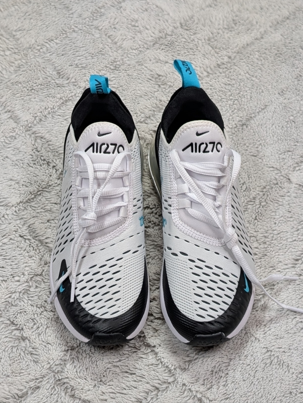 Nike Air Max 270 White Dusty Cactus Shoes Womens Size 6 AH6789-115 NEW - Picture 2 of 6
